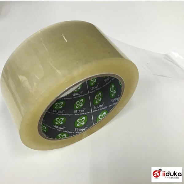 エスエス 強粘着 OPPテープ 透明 48mm幅×100m長 厚み62μ 50巻