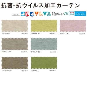 スミノエ 抗菌・抗ウイルス加工 CLEANSE カーテン ドレスアップ（約2倍