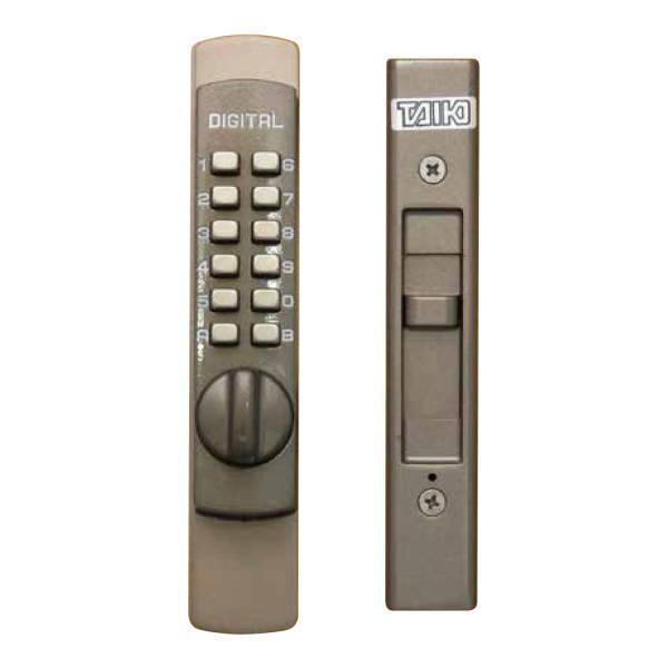 太幸 デジタルロック引違戸錠 P-900 アンバー(AM)