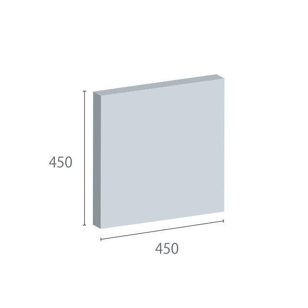 東京ブラインド 吸音パネル フェルトーン 壁貼タイプ 450×450 厚50mm