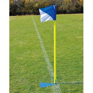 三和体育 サッカー用コーナーフラッグ スチール台式（4本組） ポール
