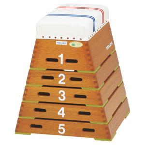 トーエイライト 跳び箱 ST5段（上部ライン有） 小学校向