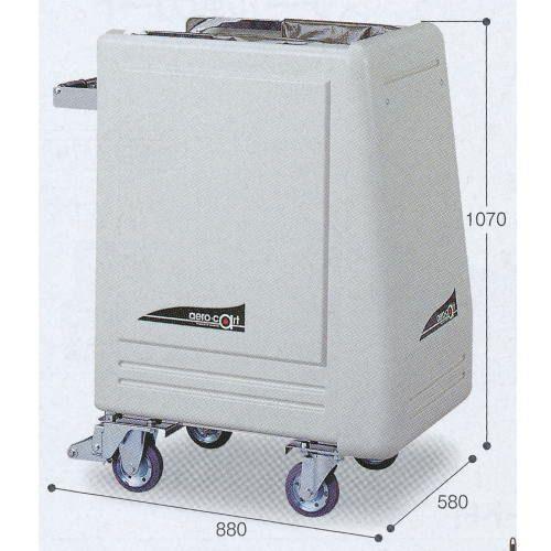 テラモト エアロカートＭ DS-227-020-0 幅580×奥行き880×高さ1070ｍｍ