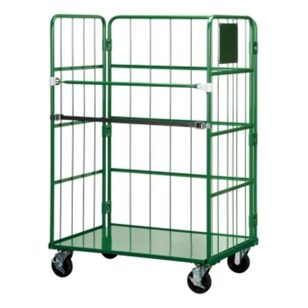 テラモト ロールボックスパレット(折リタタミカゴ車) OT-561-351-0 RC-5C