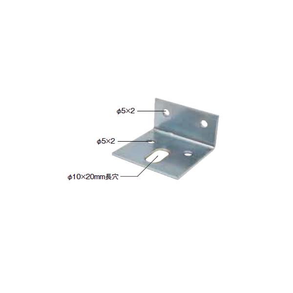 ティーエフサービス 転倒防止金具 タフブラケット 床固定 シルバー FL-5050 1個入