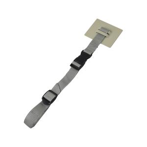 ティーエフサービス ティープレート ラック用ショートタイプ バックル付 グレー TPRS-7090BG 2個入｜interiortool