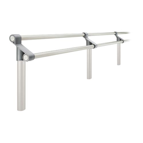 帝金 サポーター柵 固定式 SK-SAPS-07 支柱／φ89.1 ×t 2.0 H795 座面／φ...