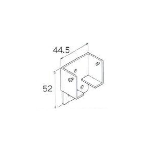 トーソー TO-40 部品 間仕切用壁面ブラケット 共通 925196