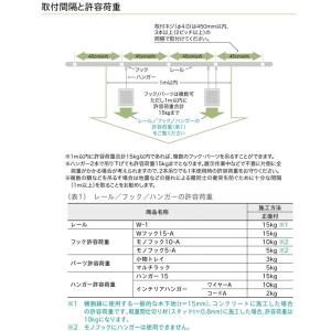 トーソー ピクチャーレール W-1/W-2 部...の詳細画像2
