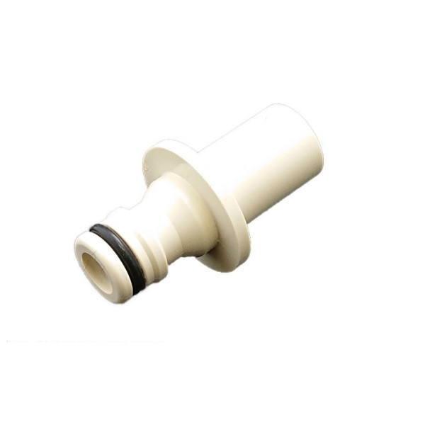 東栄管機 TSK ウォールミスト用 ニップル（パッキン付） ホワイト S-NP（W）