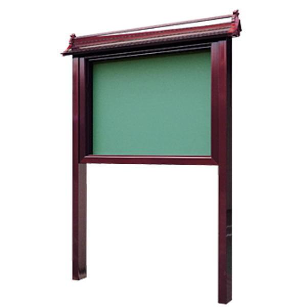 UACJ 掲示板 埋込み式 4-A12型 SUA：透漆調 アルミニウム製 65372