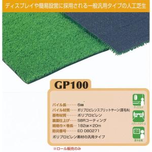 ユニチカ 人工芝 グリーンアイ GP100 182cm巾 20m長｜interiortool