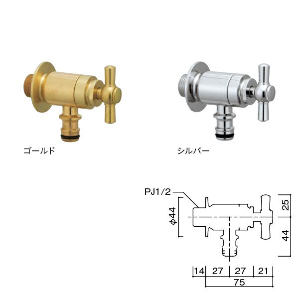 ユニソン フォーセット プレーンフォーセット ホース用蛇口 C 日本水道協会認定品