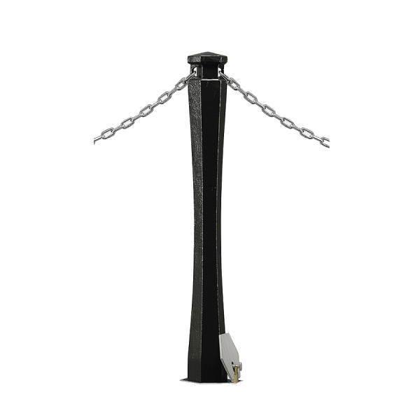 ユニオン 車止め ボラード ランドポール LP-1006DF-BF-100-800 100×86.6...