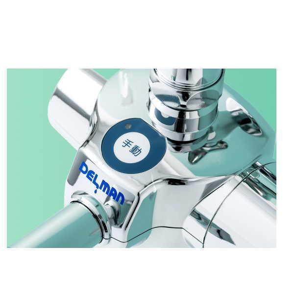 バイタル 自動水栓 デルマン 単水栓 Sサイズ 90mm 上付け 整流 HS-72 STN