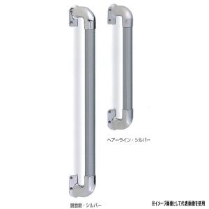 シロクマ 室内用補助手すり ステンレス出隅二点手すり 35φ 600mm BR-861｜interiortool