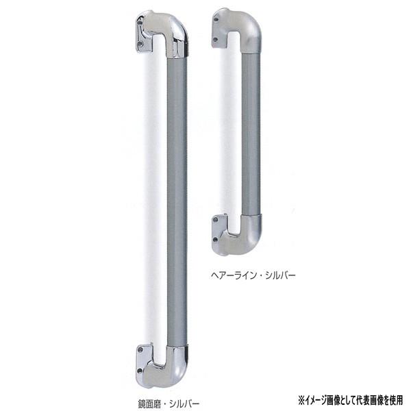 シロクマ 室内用補助手すり ステンレス出隅二点手すり 35φ 600mm BR-861