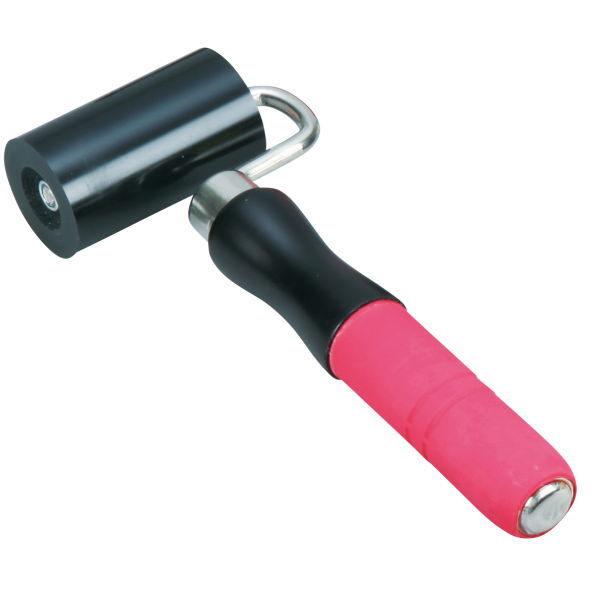 ヤヨイ化学 クロスローラー GGローラー ブラックウレタン 35Φ×60mm 353-594 赤 1...