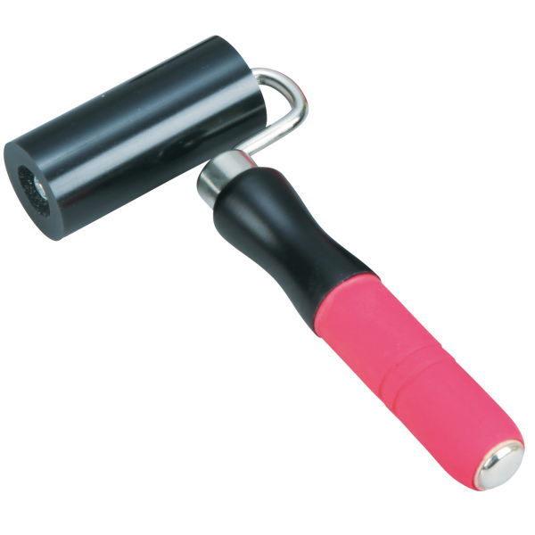 ヤヨイ化学 クロスローラー GGローラー ブラックウレタン 35Φ×75mm 353-597 赤 1...