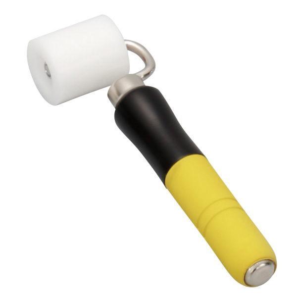 ヤヨイ化学 クロスローラー GGローラー ジュラコン 35Φ×40mm 353-622 黄 1つ