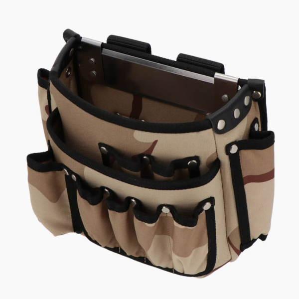 ヤヨイ化学 迷彩腰袋 ベージュ 小 巾240×高210×奥行85mm １つ 353-971