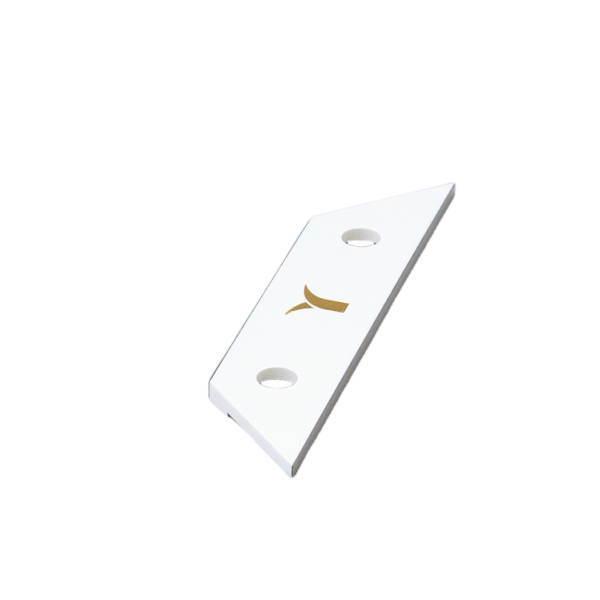 ヤヨイ化学 ライトジョイント定規 厚8mm 幅45×長220mm 358-187