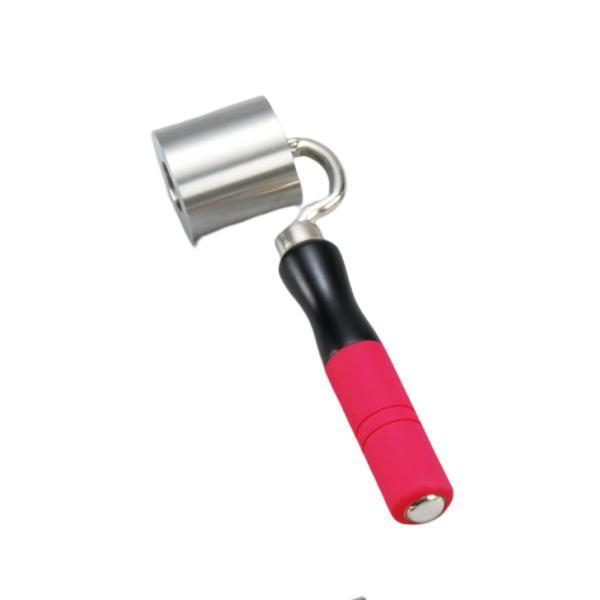 ヤヨイ化学 ステンシームローラーゴムグリップ 50φ×50mm 赤 372-051