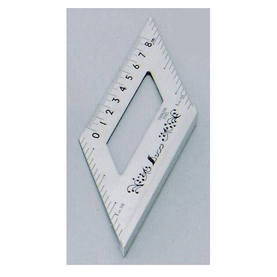 止型定規 目盛付 374-782