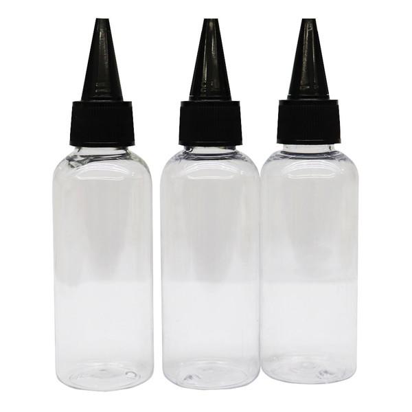 Epo Chemical とんがりキャップボトルPET クリア 50ml 3本セット EP-02-0...