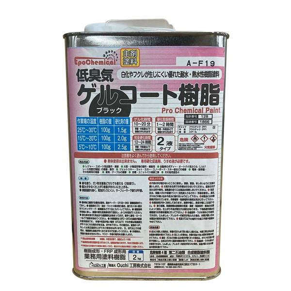 EpoChemical 低臭ゲルコート樹脂 ブラック 2kg FRPE-009-02000