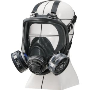 隔離式防毒マスク GM161-2/GM161-1 1箱10個入 面体のみ 吸収缶別売