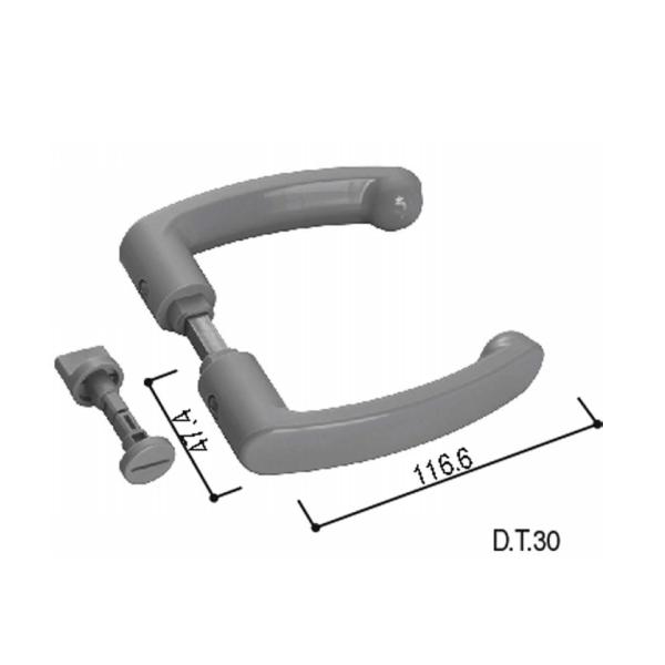 YKK レバーハンドル HHK38984【交換要領書付】