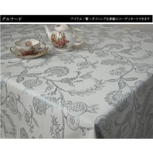 テーブルクロス 北欧 撥水 約130x230c...の詳細画像5