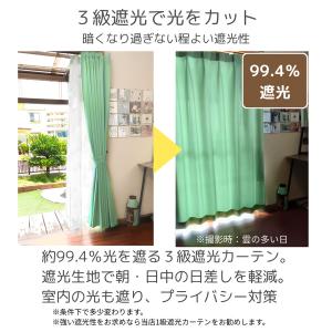 週末だけ新生活セール カーテン 4枚セット レ...の詳細画像4