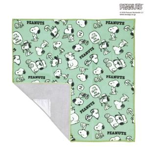 つつめる保冷ハンカチ グレー PEANUTS ピーナッツ 保冷 お弁当 スヌーピー プレゼント ギフト 新作