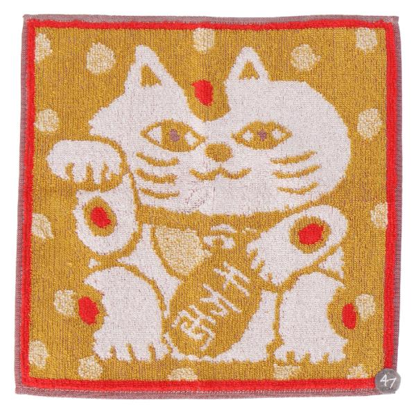 タオルハンカチ 愛知 招き猫 47 Japan Rediscovery 都道府県 ハンカチ ギフト ...