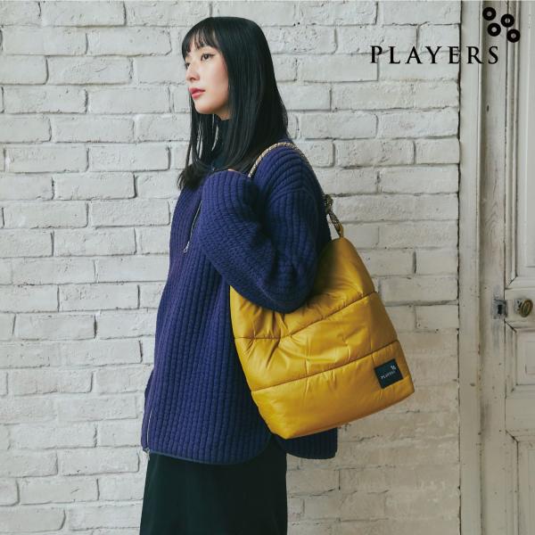 SALE ボンディングショルダー マスタード PLAYERS プレイヤーズ  トートバッグ 2024...