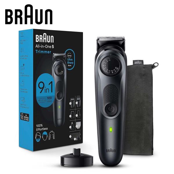 Braun ブラウン オールインワン スタイルキット シリーズ5 5490 9in1 トリマー ヒゲ...