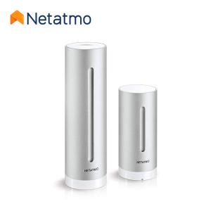 NETATMO ネタトモ ウェザーステーション スマホ対応 温度・湿度・気圧・二酸化炭素・騒音を測定｜interprime