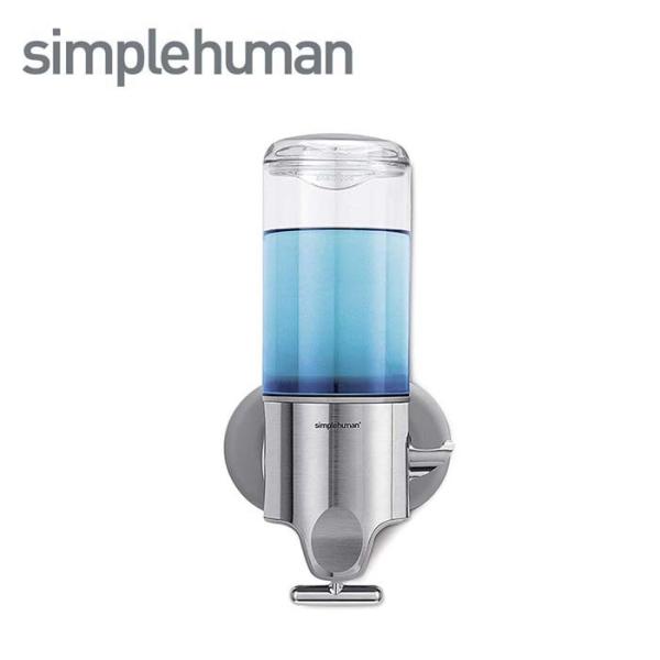 simplehuman シンプルヒューマン ディスペンサー 444ml×1 シングル ディスペンサー...