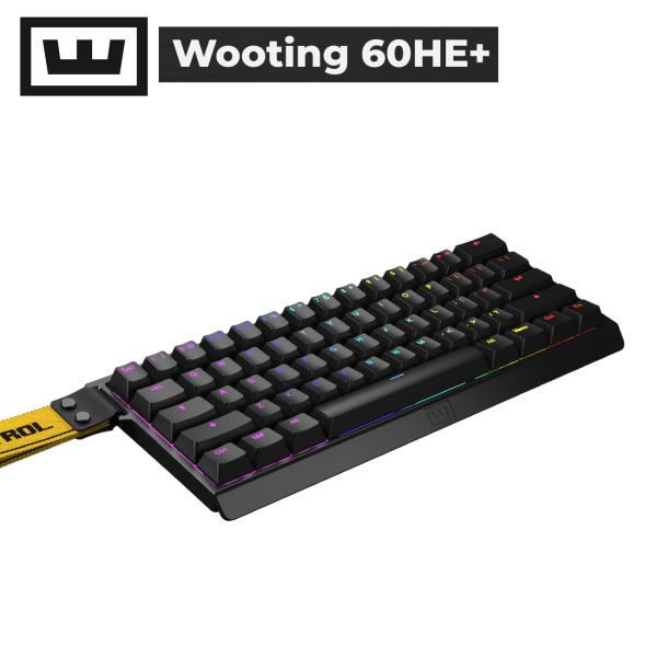 Wooting 60HE+ ゲーミングキーボード カスタマイズ自在なアナログスイッチ ARM ANS...
