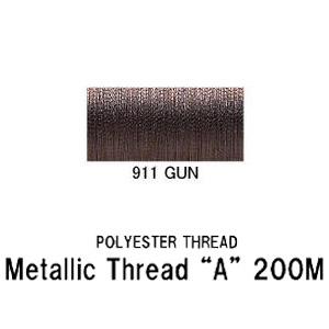 メタリックスレッド "A" 200M ポリエステルス ガイドスレッド 細い糸 200ｍ ガン ジャス...