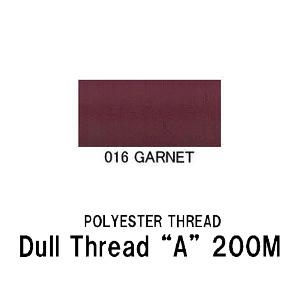 ダルスレッド "A" 200M ポリエステルスレッド ガイドスレッド 細い糸 200ｍ ガーネット ...