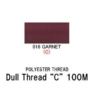 ダルスレッド "C" 100M ポリエステルスレッド ガイドスレッド 太い糸 100ｍ ガーネット ...