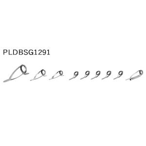 Fuji BBMKG819 ヘチセット ガイドセット トップガイドなし チタンSiC