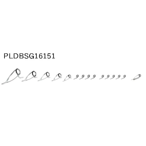 PLDBSG16151 コマセ真鯛(ライト)セット ガイドセット トップガイド付き ステンレスSiC...