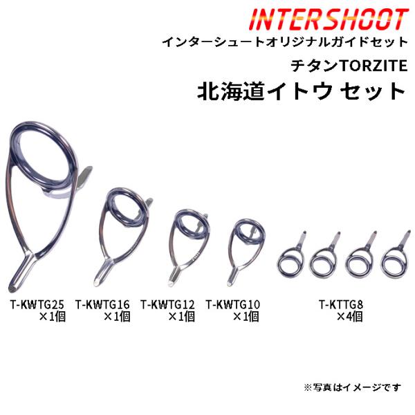 北海道イトウ ガイドセット チタンTORZITE T-KWTG258-IS スピニング T-KWTG...