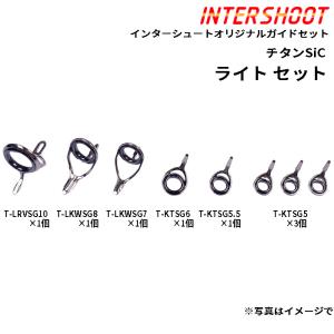 ライトガイドセットLRVタイプ チタンSiC T-LRVSG108-IS ベイトキャスト T-LRV...