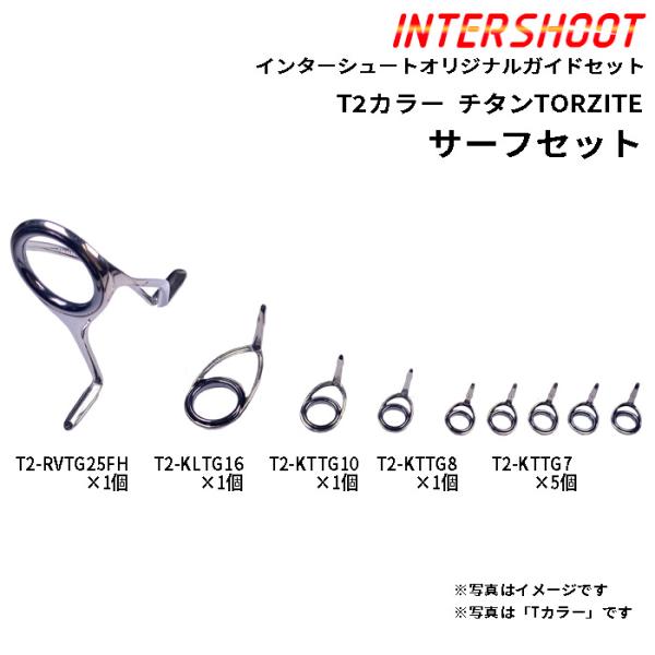 サーフ 砂物 ガイドセット チタンTORZITE T2-RVTG25FH9-IS T2カラー スピニ...