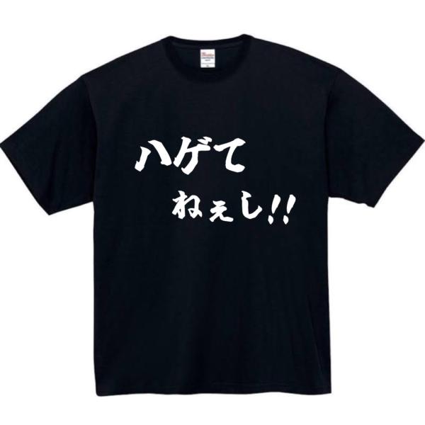 ハゲてねぇし　おもしろtシャツ　tシャツ　パロディ　メンズ　レディース　おもしろ　面白いtシャツ　プ...